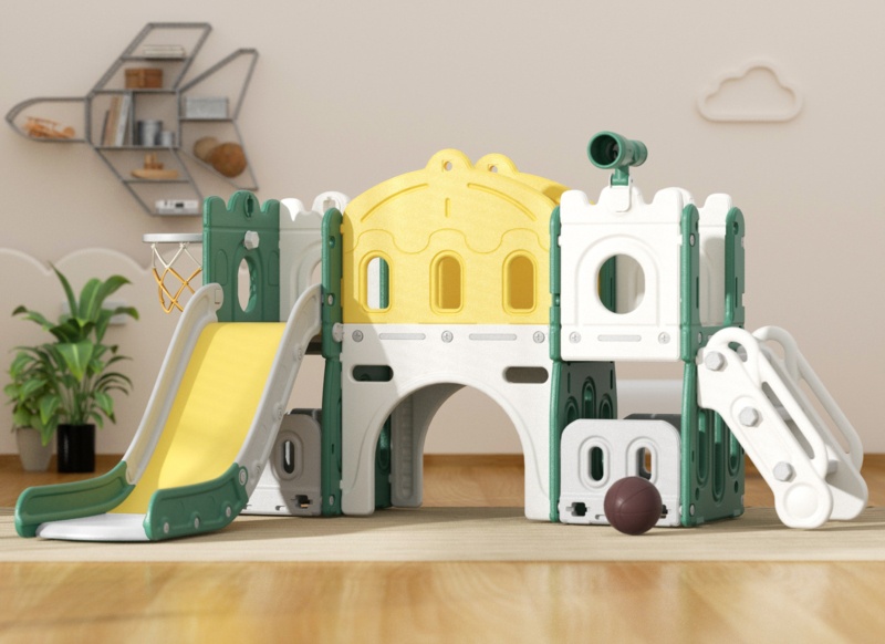 7-in-1 Kids Slide with Climber