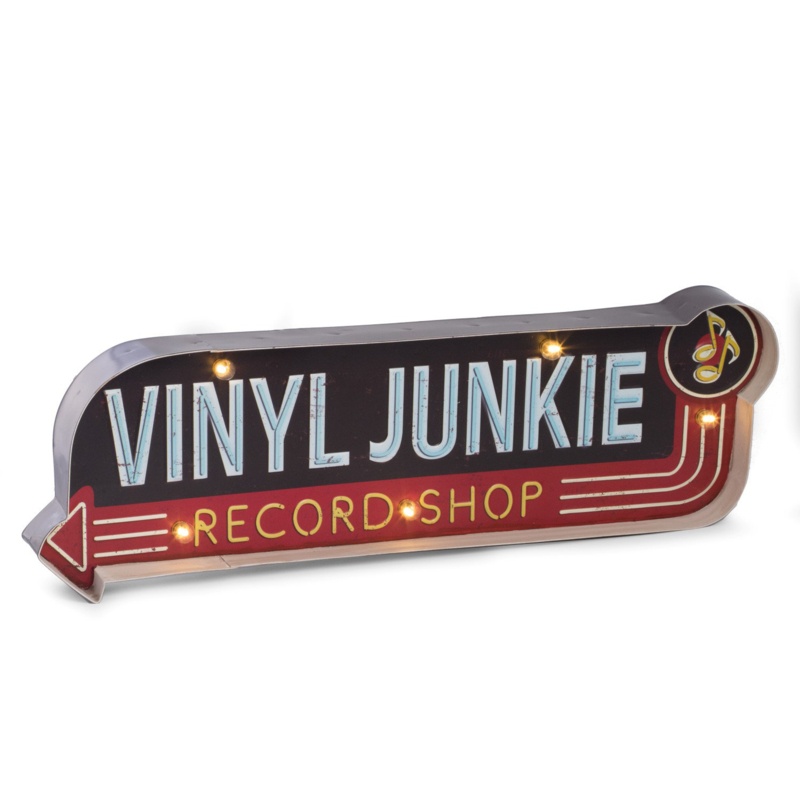 7'' Music Themed Marquee Sign