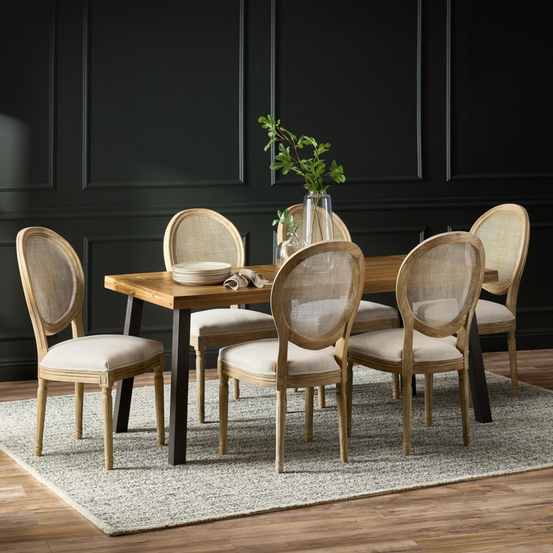 7 - Piece Acacia Dining Set