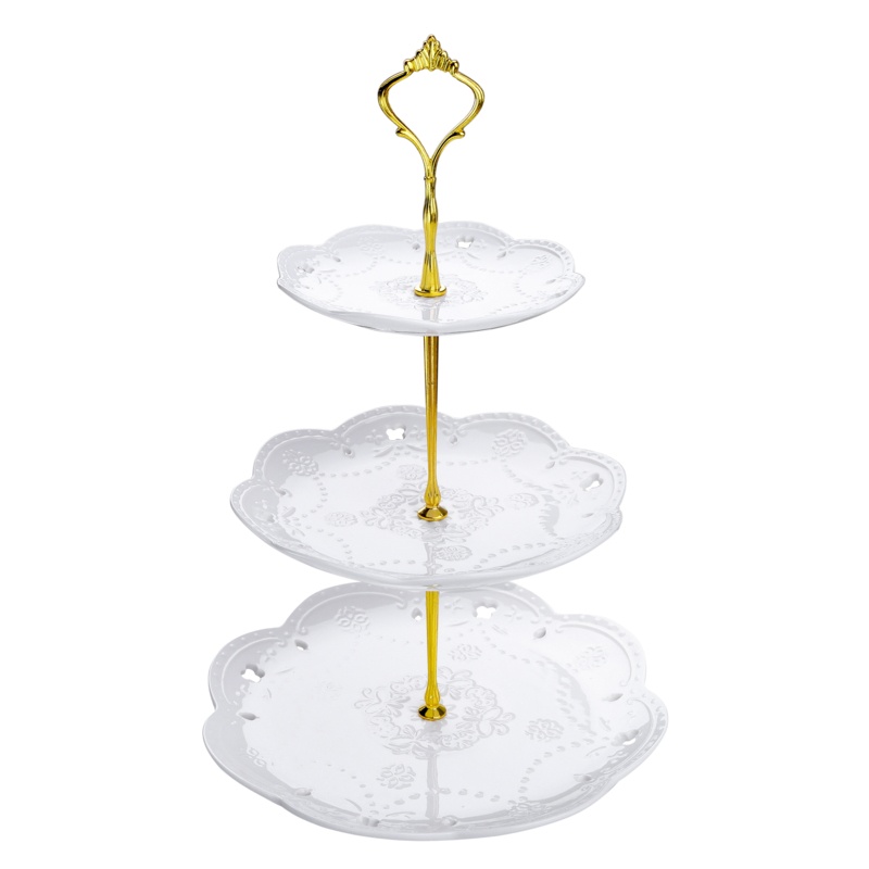 Abdulahad Porcelain China 3 Tiered Stand