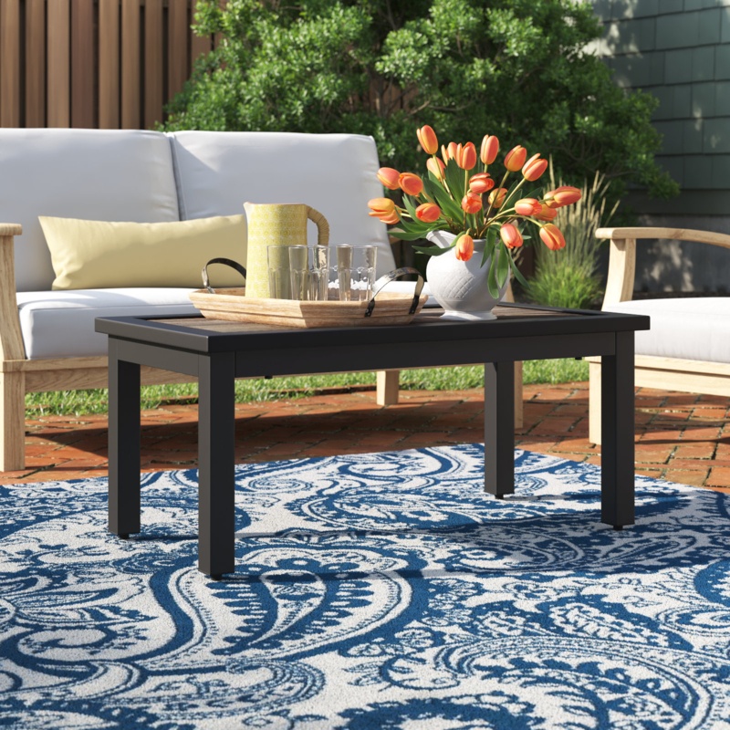 Abordale Metal Outdoor Coffee Table