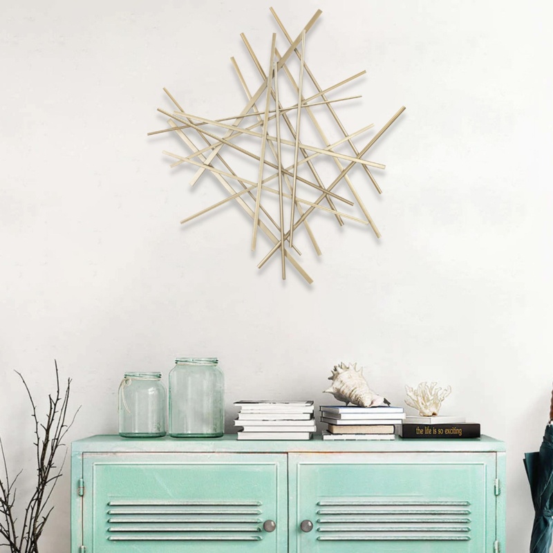 Abstract Bar and Panel Wall Décor