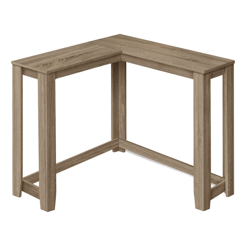 Accent Table, Console, Entryway, Narrow Corner, Living Room, Bedroom, Laminate, Brown, Contemporary