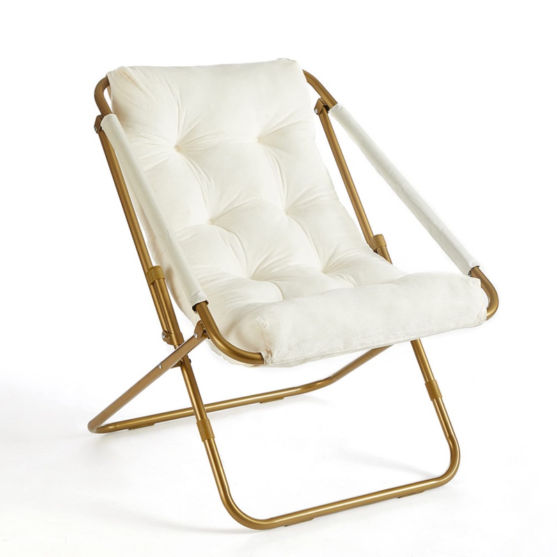 Achahi Steel Padded Patio Folding Chair Folding Chair