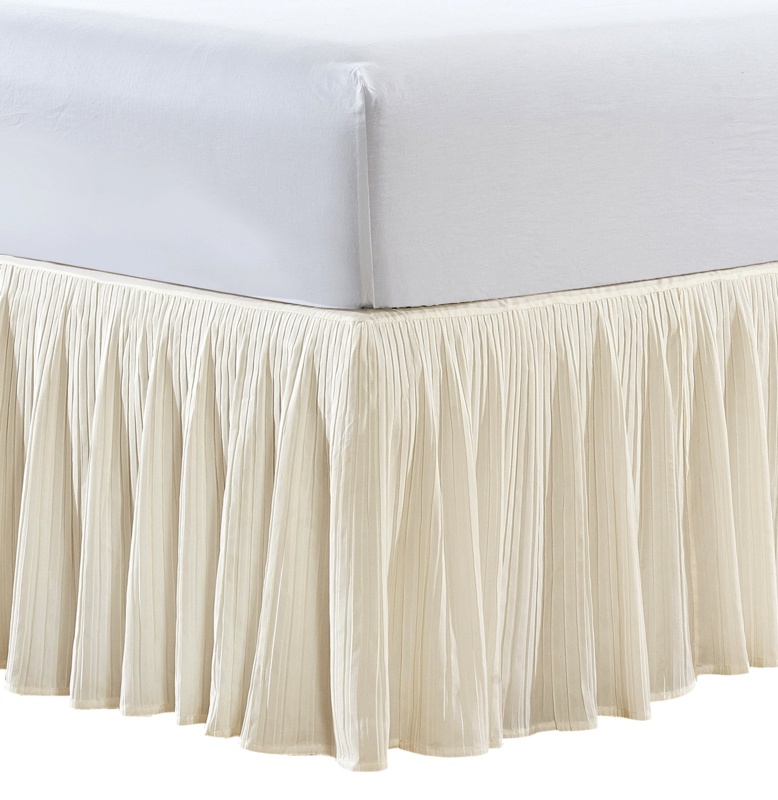 Adamarie Pleated Bed Skirt