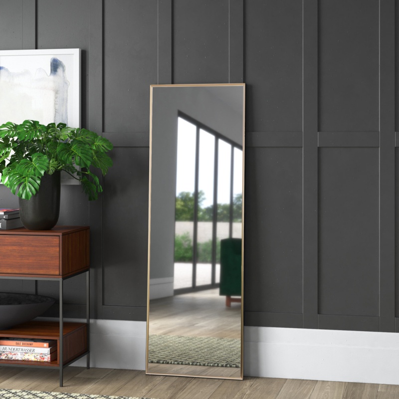 Adames Rectangle Metal Mirror