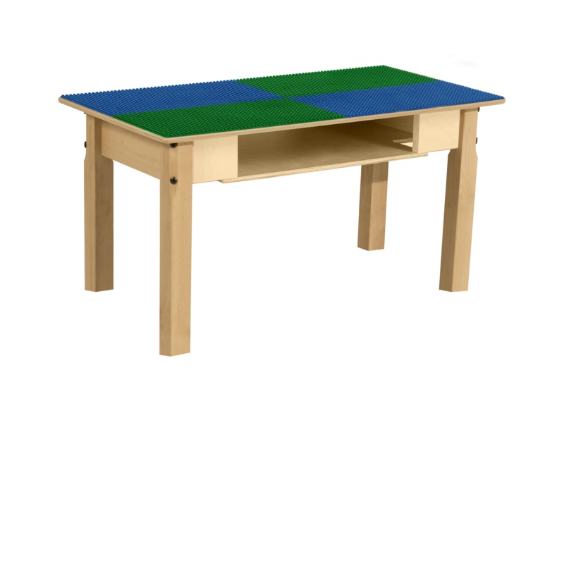 Adjustable Height Rectangular Activity Table