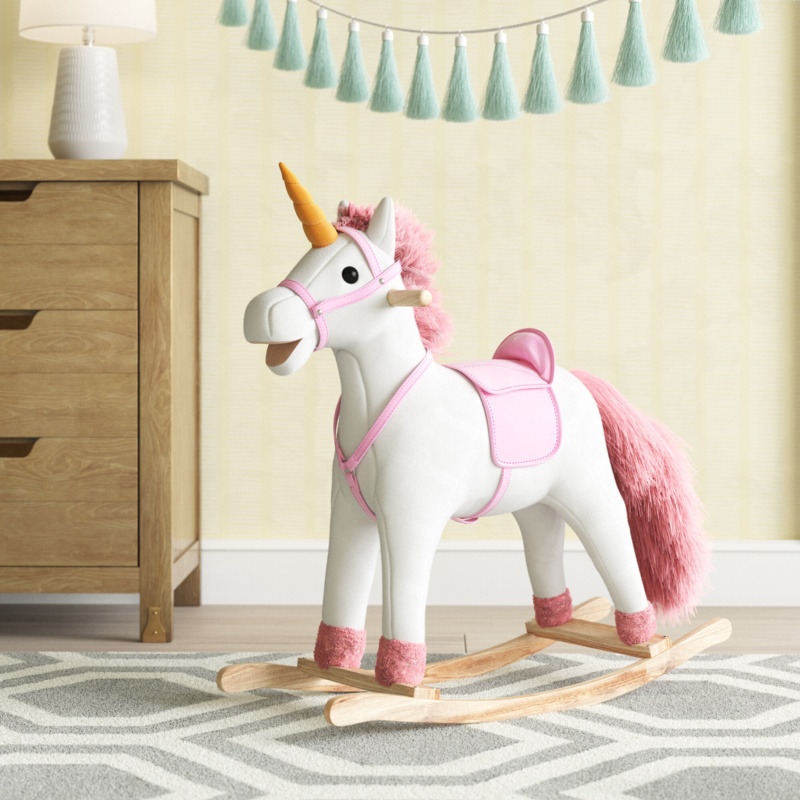 Adyaan Unicorn Rocking Horse