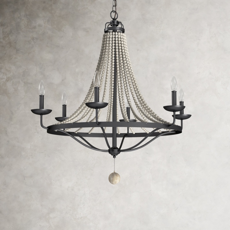 Agustina 6 - Light Dimmable Empire Chandelier