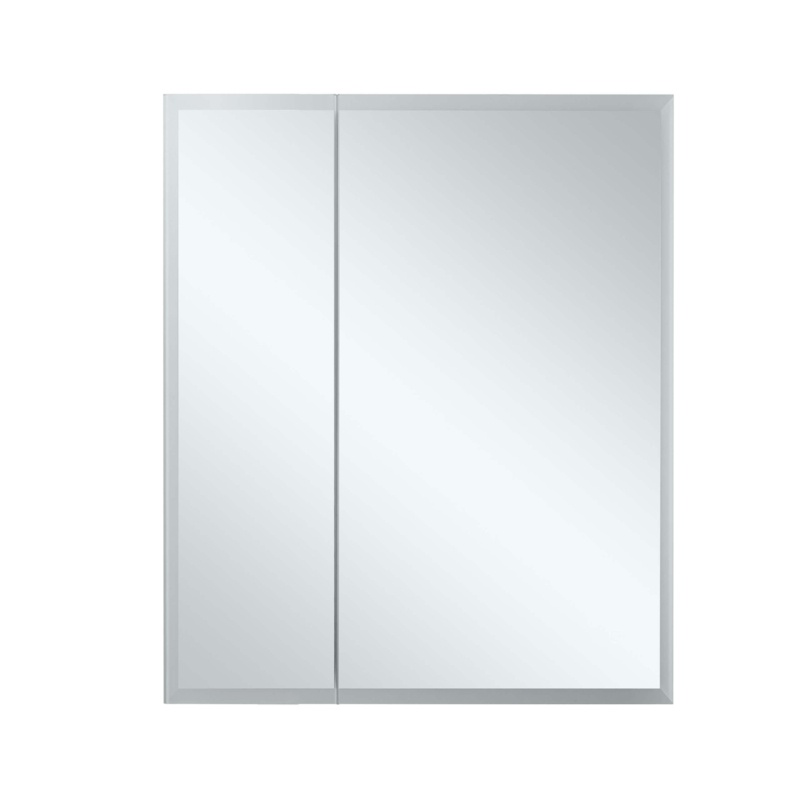 Ahriah W 30'' H Framed Medicine Cabinet with Mirror and 4 Adjustable Shelves
