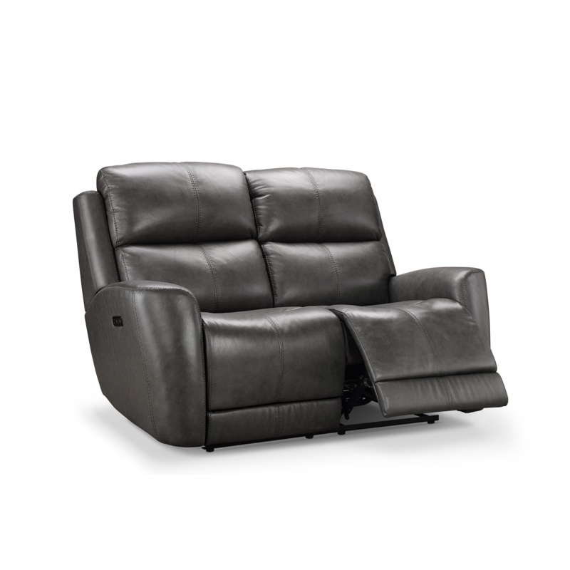 Aidaliz 63'' Leather Power Reclining Loveseat