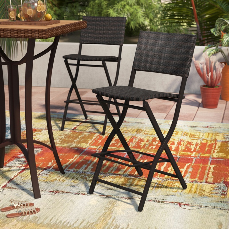 Akshaye 28'' Bar Stool