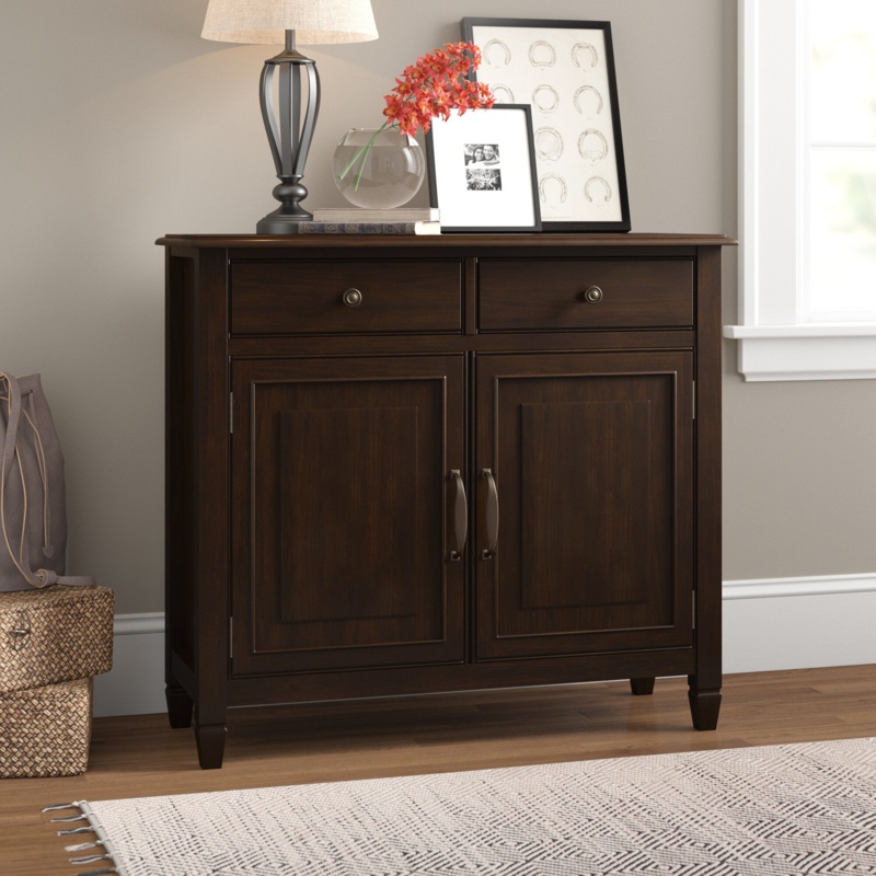 Alayjia Solid Wood Accent Cabinet