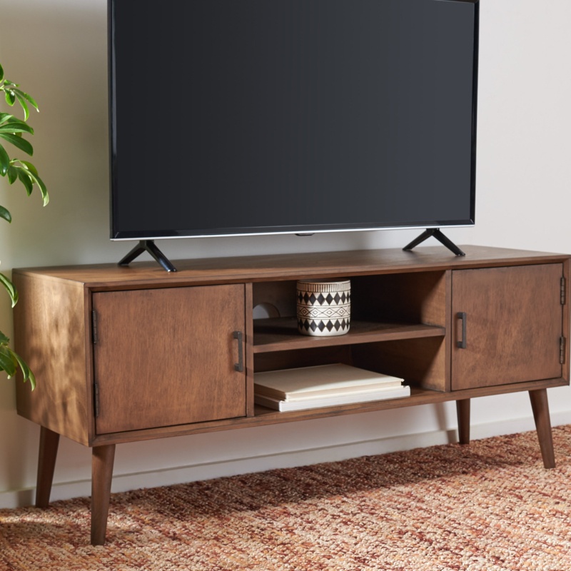 Alaynah Solid Wood TV Stand for TVs up to 55"
