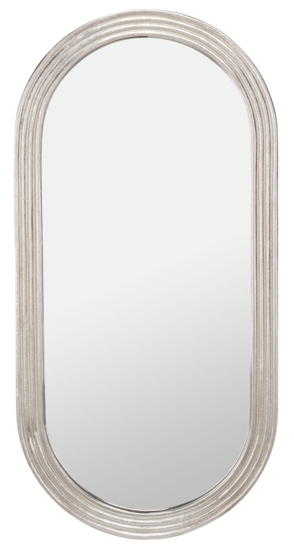 Albertina Oval Metal Wall Mirror