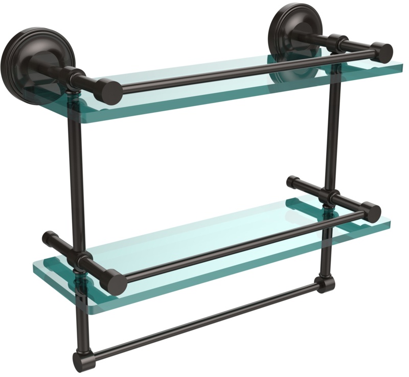 Alcott 2 Piece Tiered Shelf with Towel Bar