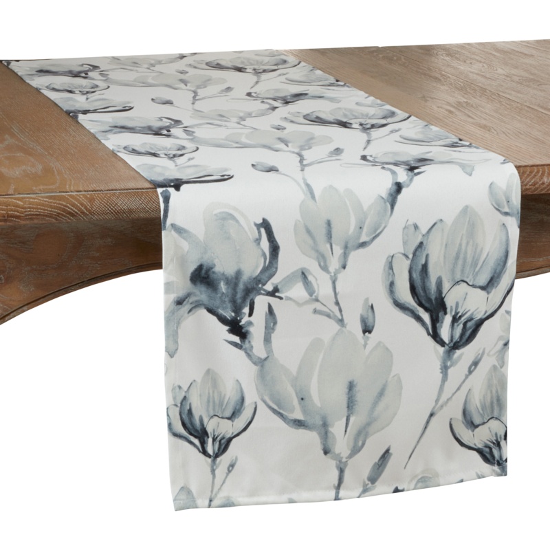 Alessandro Rectangle Floral Polyester Table Runner