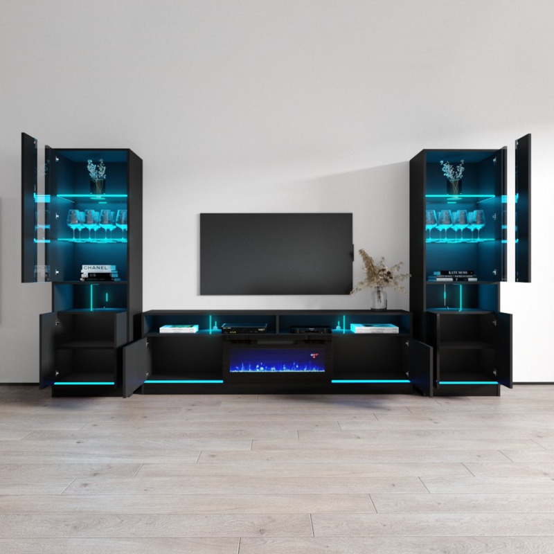 Alexin 122.7'' Media Center