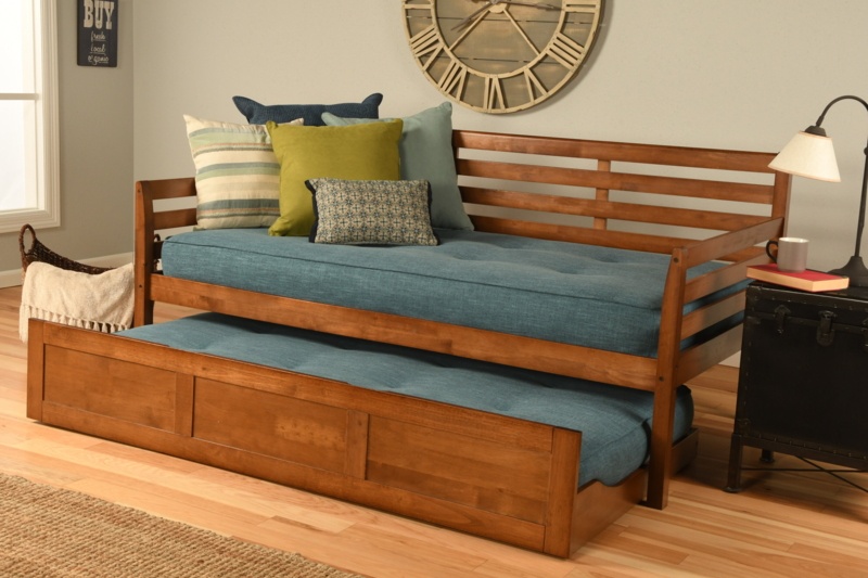 Alhamdi Upholstered Daybed with Trundle