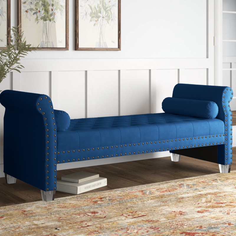 Alianny Upholstered Tufted Bench