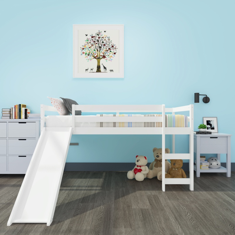 Allain Kids Twin Loft Bed