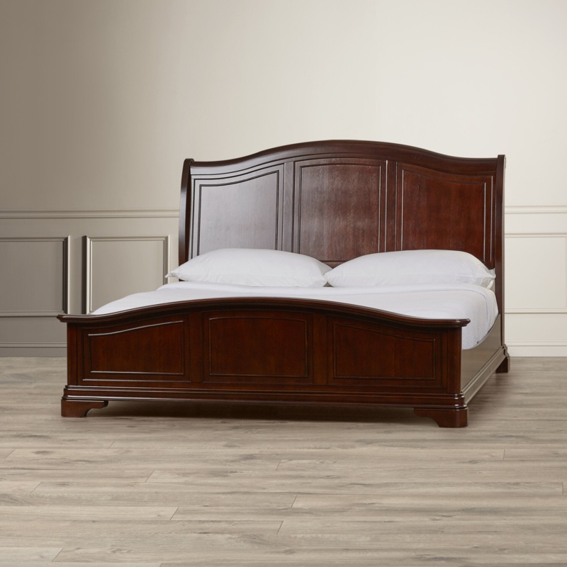 Altigarron Solid Wood Standard Bed