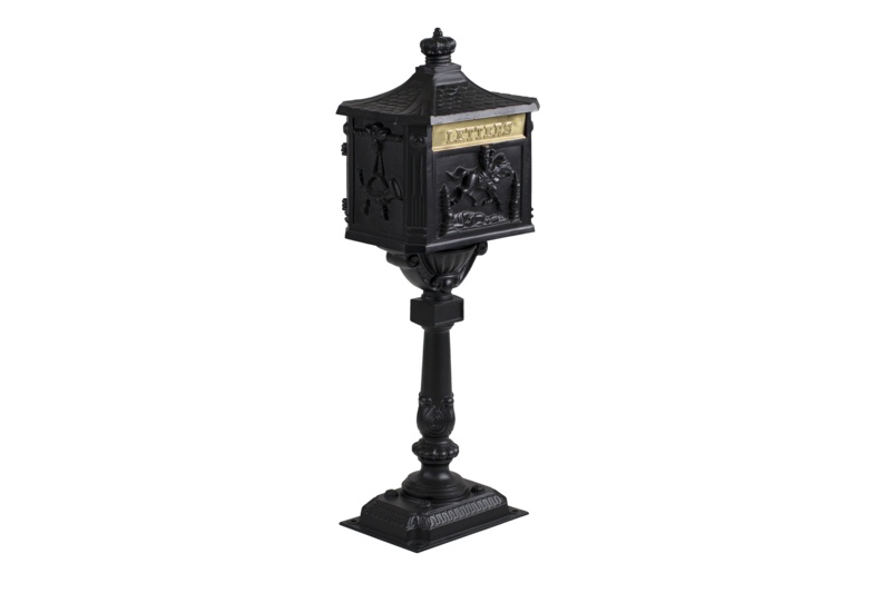 Aluminum Post Mounted Mailbox