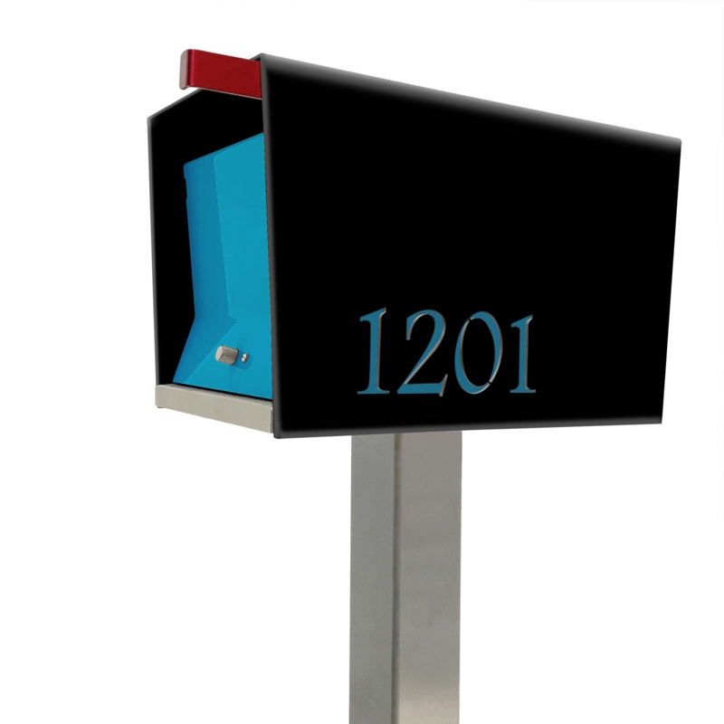 Aluminum Post Mounted Mailbox