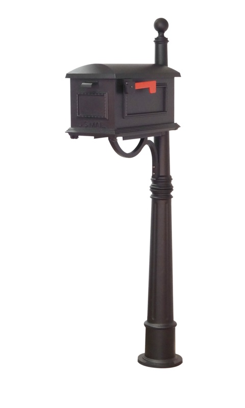 Aluminum Post Mounted Mailbox