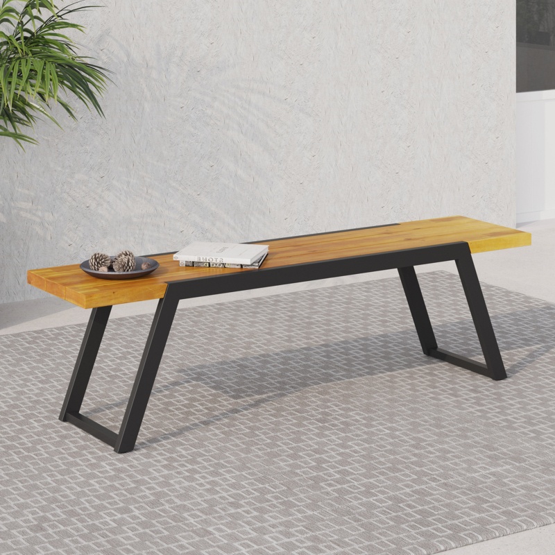 Alvis Acacia Outdoor Bench