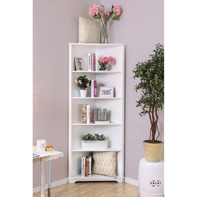 Amaje Corner Bookcase