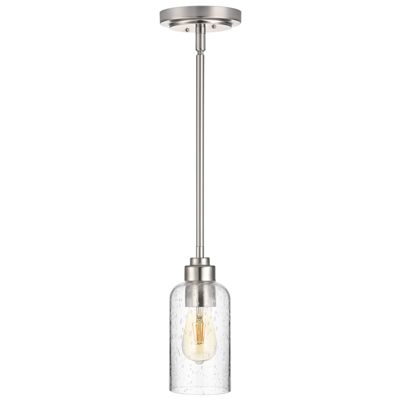 Amareyon 1 - Light Brushed Nickel Pendant