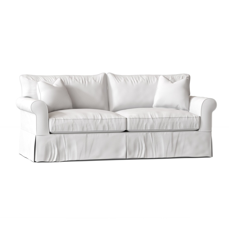 Amari 84'' Slipcovered Sleeper Sofa