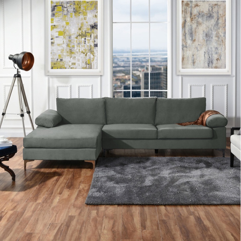 Amreena 101" Wide Left Hand Facing Sofa & Chaise