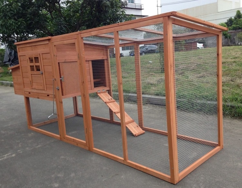 Analisha Chicken Coop with Chicken Run For Up To 5 Chickens