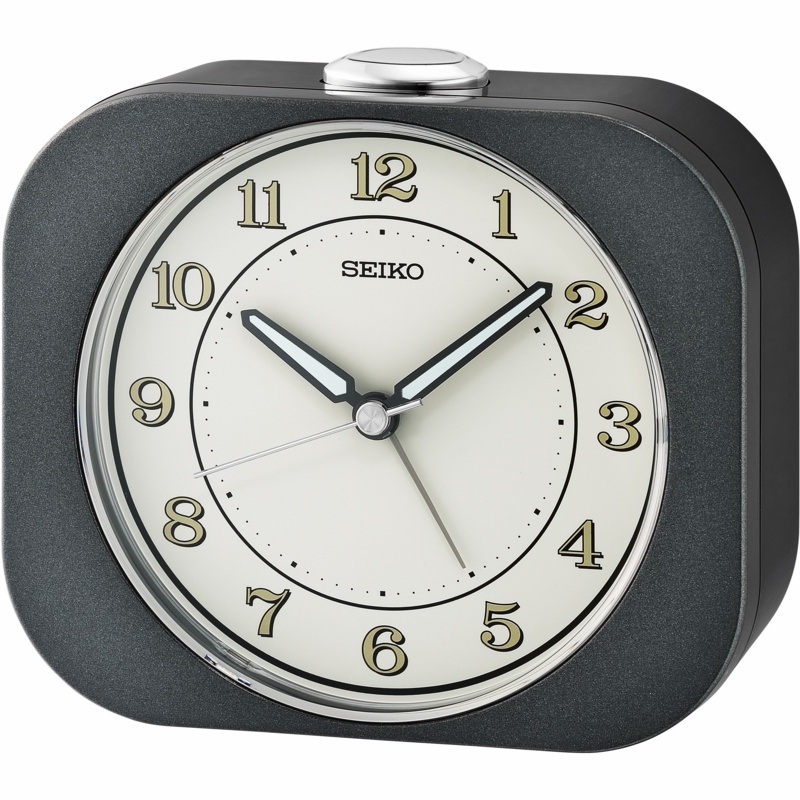 Analog Quartz Tabletop Clock with Alarm