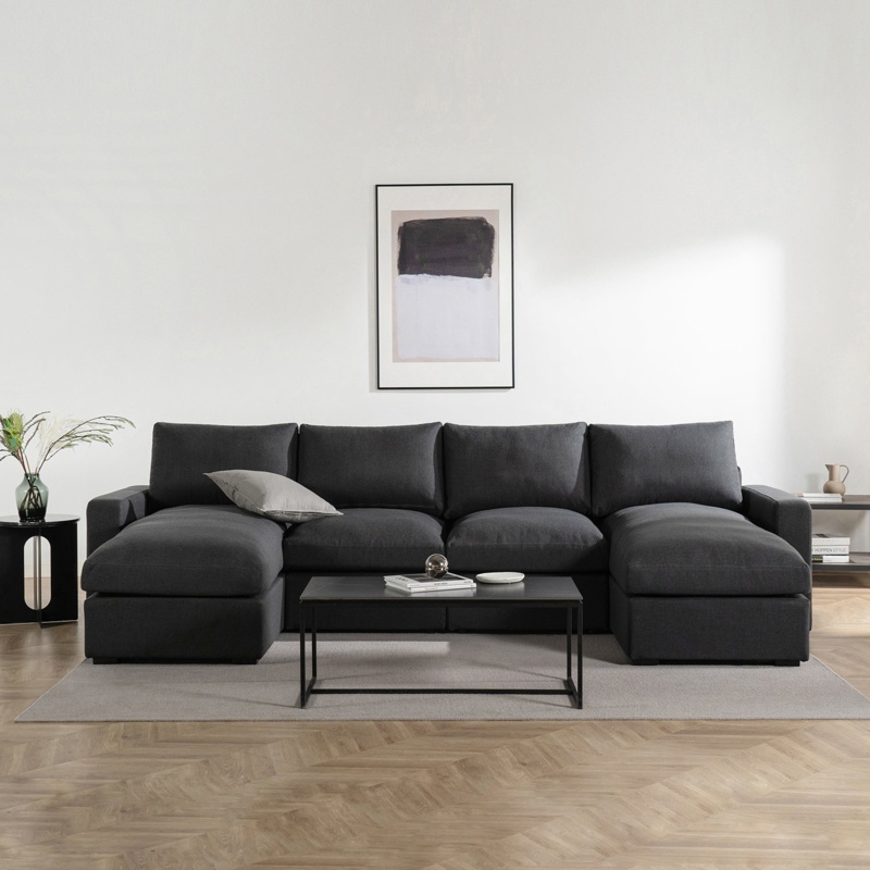Anayla 6 - Piece Upholstered Sectional