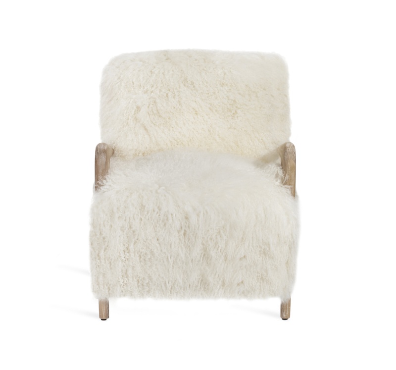 Angelica Leather Accent Chair
