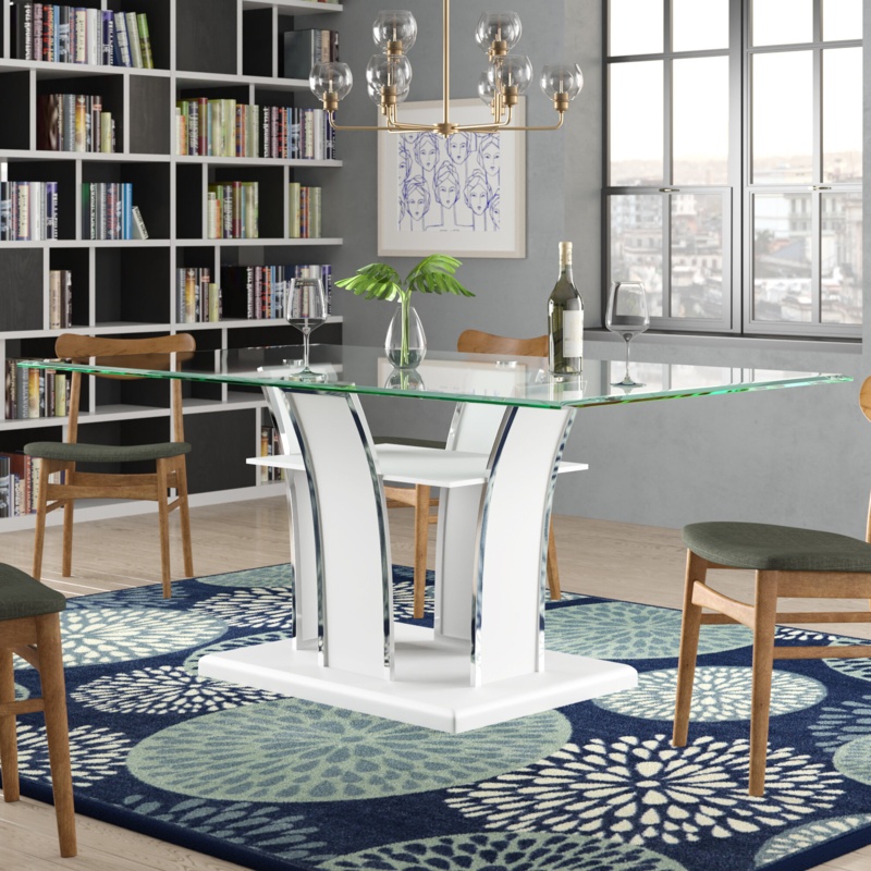 Angyalka Glass Dining Table