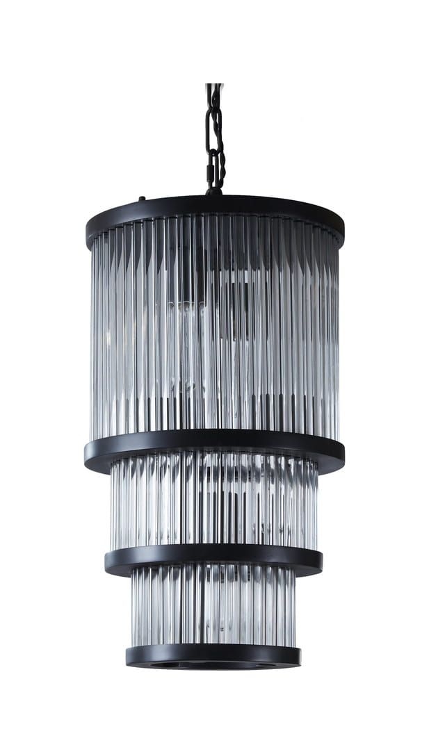 Antoine Lantern - Finish: Blackened Brass; Size: Large