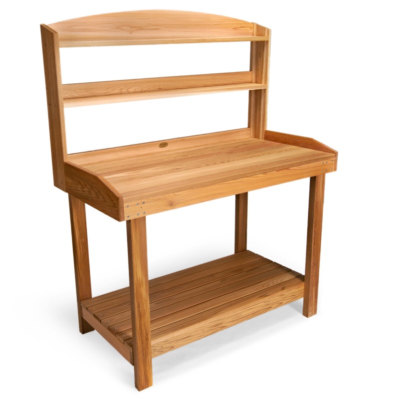 Ardoin Cedar Wood Potting Bench