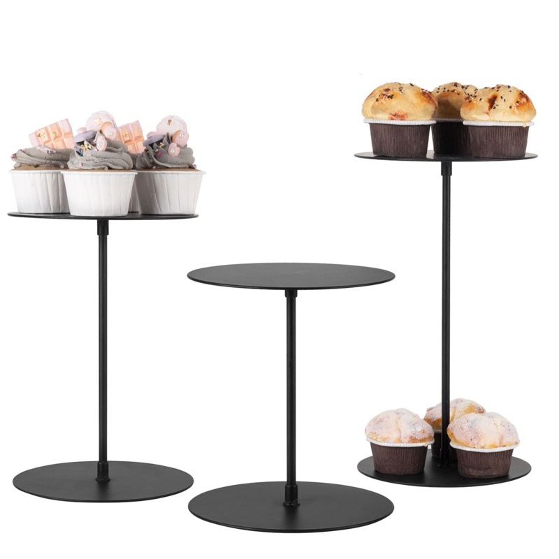 Arellano Iron Cupcake Display Tiered Stand