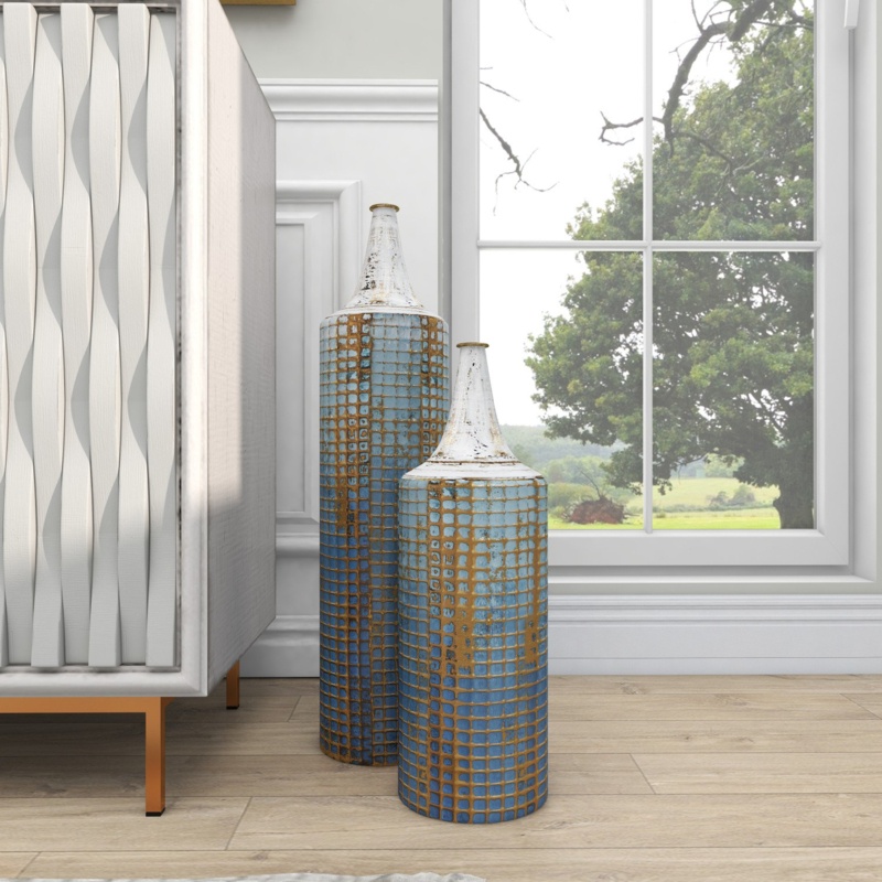 Armeta Metal Floor Vase