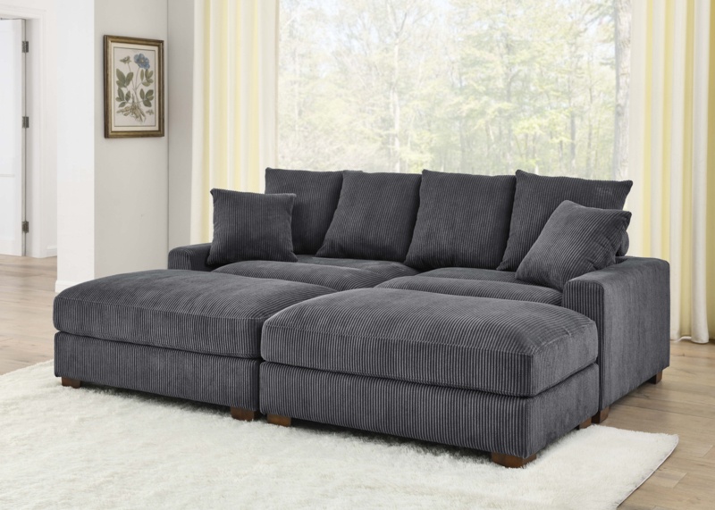 Arzuaga 4 - Piece Upholstered Sectional