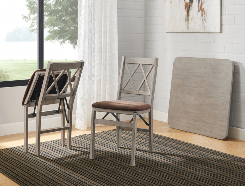 Asya Fabric Padded Banquet Folding Chair Folding Chair Set