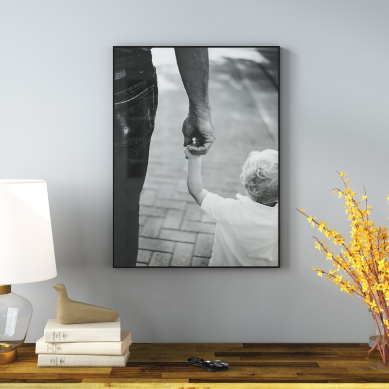 Ayden 18x24 Picture Frame, Metal Poster Frame for Photos, Artworks, Prints, Puzzle with Real Glass