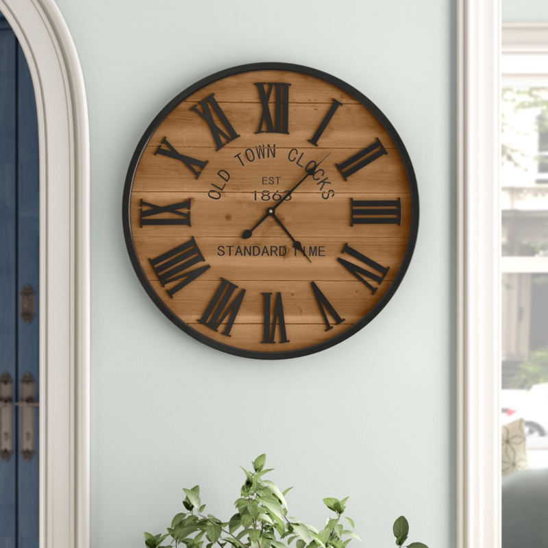 Azar Metal Wall Clock