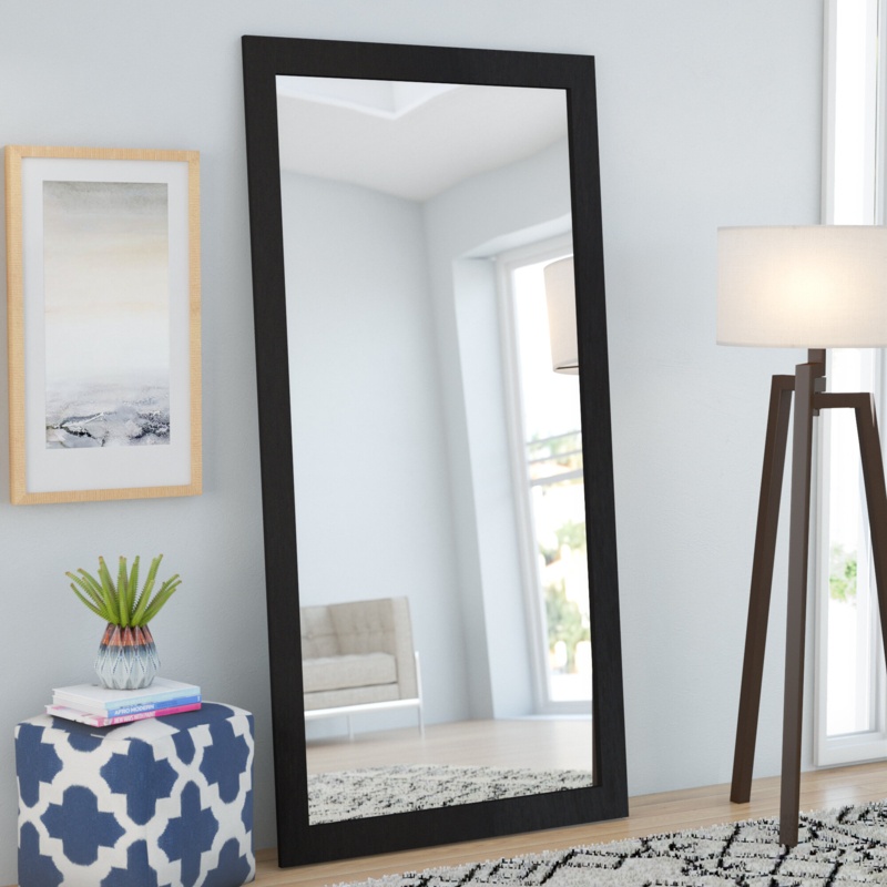 Azeen Rectangle Wood Mirror