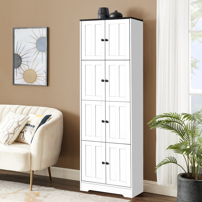 Azoria Freestanding Linen Cabinet