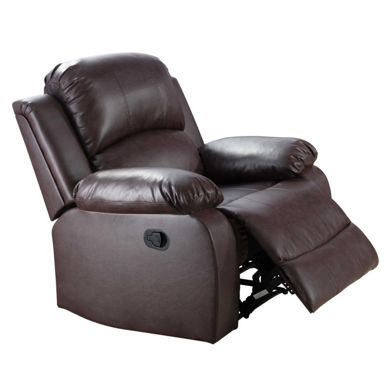 Azuredee 38.5" Wide Faux Leather Manual Standard Recliner